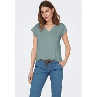 Only V-Shirt Grau M