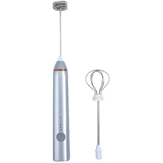 Wzxksoac Elektrischer MilchaufschäUmer, Batteriebetriebener Schneebesen, Schaummaschine, Professionelles ZubehöR für die KüChe zu Hause 3