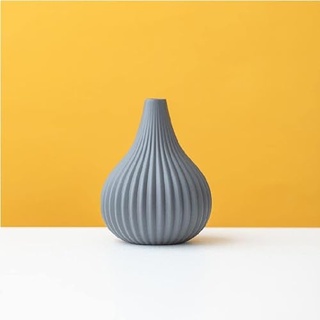 Blessings Decor Neue Moderne Luxus Home Dekoration Stil Keramik Vase (Keramik Grau)
