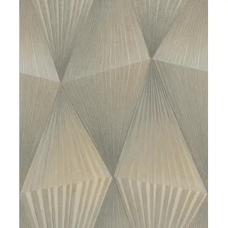 Rasch Textil Cairo 6 m x 0,64 m 1 St Beige/Gold/Grau/Silber
