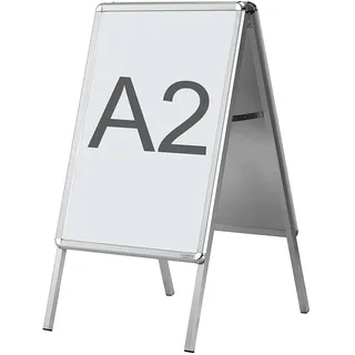 Magnetoplan Kundenstopper SP A2 53,5 x 13,0 x 108,0 cm 1 St. Silber
