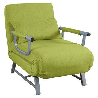 Vcm Schlafsessel Sessel Kolino Mit Schlaffunktion (Farbe: Grün)