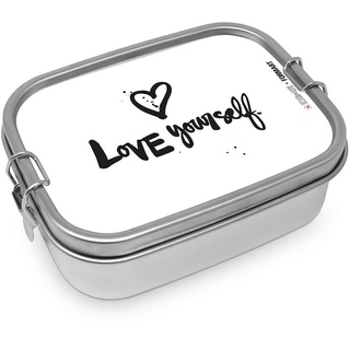 Lunchbox Love yourself aus Edelstahl