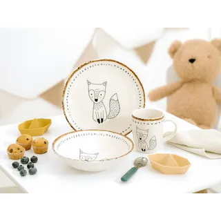 CreaTable Freunde des Waldes Fuchs 3-tlg. Bunt
