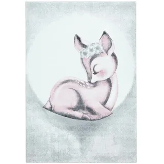 Ayyildiz Bambi 850 Kinderteppich 200 x 290 cm Pink/Lila