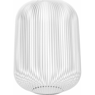 Blomus Laterne Lito L, Indoor Windlicht, Kerzenhalter, Stahl pulverbeschichtet, White, 45 cm, 66205