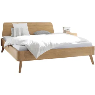 Hasena Bett, Eiche, Holz, Eiche, massiv, 200x200 cm, Über- und Sondergrößen erhältlich, in verschiedenen Größen erhältlich, Schlafzimmer, Betten, Doppelbetten