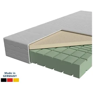 AM Qualitätsmatratzen Premium 7 Zonen Latexmatratze Made in Germany 200x200cm H3