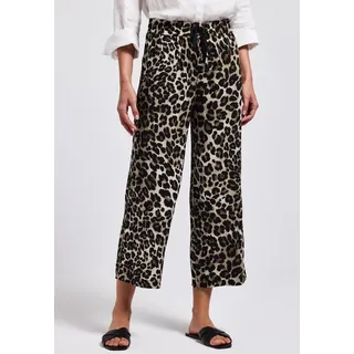 STREET ONE Style Emee Loose Fit Stoffhose Schwarz 42