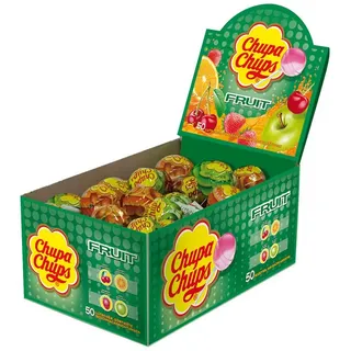 Chupa Chups Fruit Lollipops 50 x 12 g