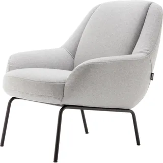 freistil ROLF BENZ Sessel freistil 138, besonders bequemer Sitzkomfort grau