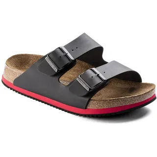 Birkenstock Arizona Super Grip Birko-Flor schmal black 46