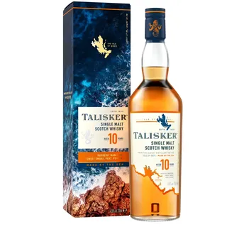 Talisker 10 Years Old Single Malt Scotch 45,8 vol 0,7 l Geschenkbox