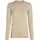 200 Langarmshirt Beige S