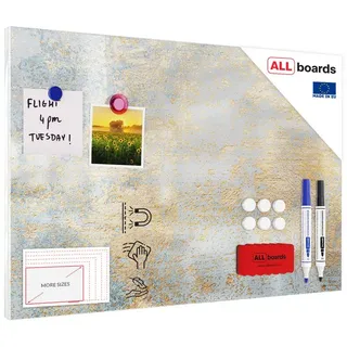 ALLboards Magnettafel 60,0 x 40,0 cm Beton