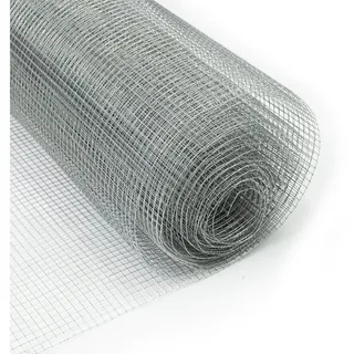 Floordirekt Drahtgitter verzinkt 1 x 5 m Silber