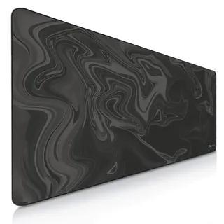 NYFTER - Premium 3XL Gaming Mauspad XXXL Nyfpad 1200x600mm Mousepad im Liquid Design Wellenfrei mit extra vernähten Kanten und starker Gleitfähigkeit