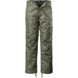 Brandit Textil Thermohose Cargo Hosen Grün L