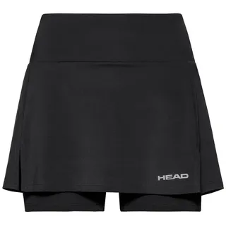 Head Tennisrock mit Innenhose Club Basic schwarz Damen schwarz 3XL