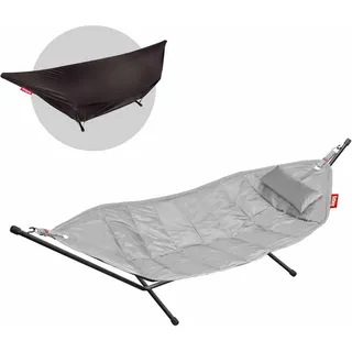 Fatboy Hängematte, Hellgrau, Textil, 330x110x127 cm, Gartenmöbel, Hängematten
