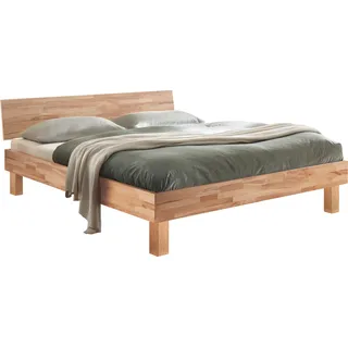 Hasena Forti 100 x 200 cm Fußhöhe 20 cm kernbuche natur