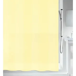 Spirella Duschvorhang Bio 180 x 200 cm gelb