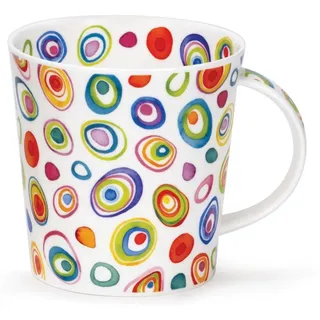 Dunoon Tasse Razzmatazz Cairngorm 0,48 l Fine Bone China Porzellan, 1-tlg.
