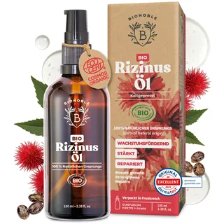 BIONOBLE Rizinusöl Kaltgepresst Bio 100 ml