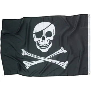 amscan® Amscan 9902133 Piratenflagge 92 x 60 cm,