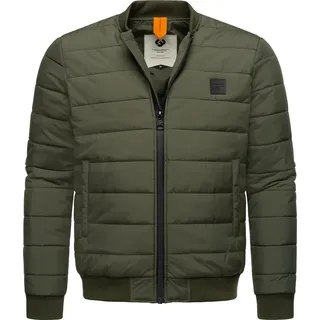 Ragwear Bomberjacke Boomber Leichte wasserdichte Herren Übergangsjacke grün S (46)