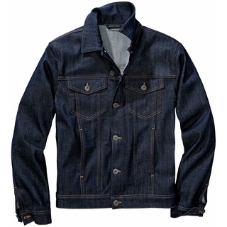 Mey & Edlich Herren Jacke Diamanten-Jeansjacke blau 56 - 56