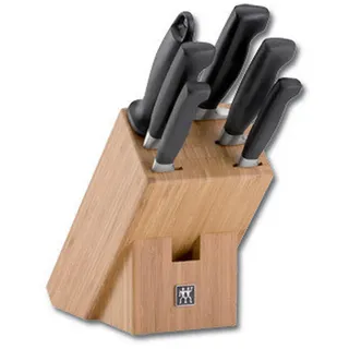 Zwilling Vier Sterne Messerblockset 7-tlg. Bambus Natur 35068-003-0