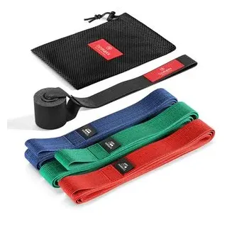 BeMaxx Pull Up Resistance Band Schwarz