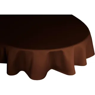 Wirth Tischdecke NEWBURY 130 x 190 cm Braun