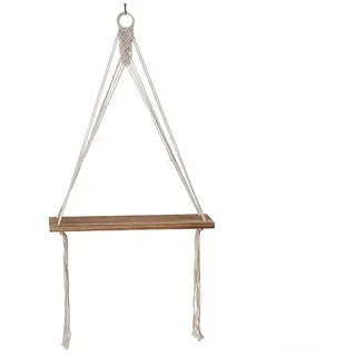 Seil Hängeregale Schweberegale Hängeregale - Für Wand Moderne Wandhängeregale - Holz Schweberegale - Für Wohnzimmer Badezimmer Kleine Pflanzen Dekor