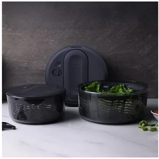 Zyliss Salatschleuder SwiftDry L 27 cm grau