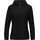 Zip-Hoodie Schwarz 38