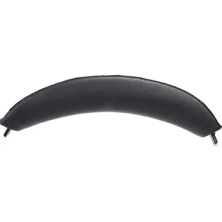 INF Schwarzes Kopfband mit Schnalle für Anker Space Q45 Kopfhörer - Proteinleder & Memory Foam - Schwarz