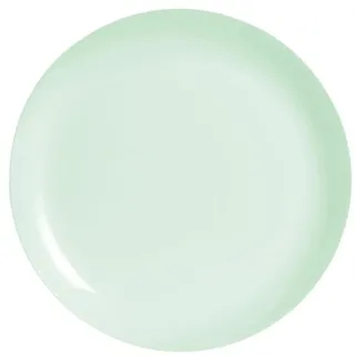 LUMINARC Speiseteller grün 25 cm Diwali Paradise Essteller Hartglas Spülmaschine & Mikrowelle