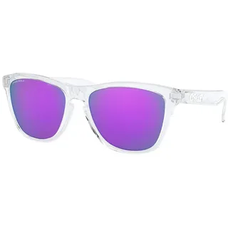 Oakley Frogskins Prizm Sunglasses Weiß,Blau Prizm Violet Iridium/CAT3