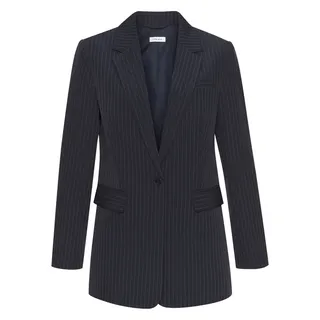 LASCANA Longblazer Damen marine-creme gestreift Gr.38