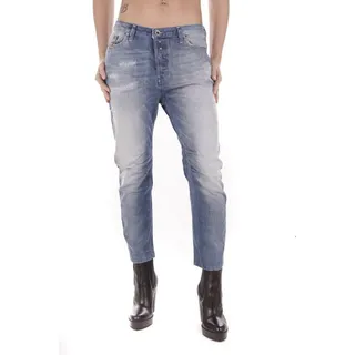 Diesel Boyfriend-Jeans Diesel Damen Eazee 0840V Jeans Hose Boyfriend blau