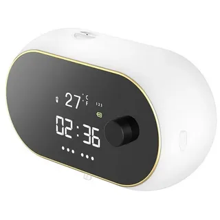 Welikera Seifenspender Automatischer Seifenspender, wandmontierter Seifenspender, USB-Aufladung, geeignet für Bad und Küche weiß