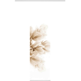 Flächenvorhang Kessi, Sand, Textil, Blume, 60x245 cm, mit Paneelwagen, Wohntextilien, Gardinen & Vorhänge, Schiebegardinen