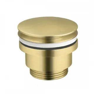 TRIZERATOP Ablaufventil Pop-Up Stöpsel Gold
