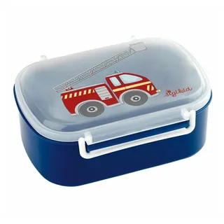 Sigikid Lunchbox Feuerwehr, Kunststoff blau