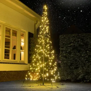 Fairybell Weihnachtsbaum mit Mast, 320 LEDs 300cm