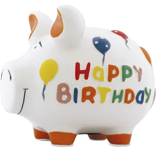 KCG Mittelschwein Happy Birthday - weiß