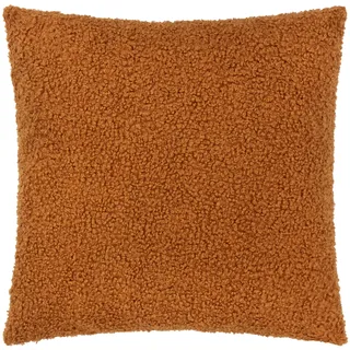 Yard Cabu Kissenbezug – Weicher, grober, strukturierter skandinavischer Bouclé-Bezug (Ingwer – 55x55cm)