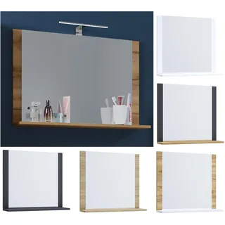 VCM Badspiegel Wandspiegel Bad Spiegel Lendas 55x80 cm